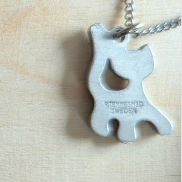 Vintage Lot of Cat Jewelry ~ Sweden Danecraft artisan - Picture 8 of 8